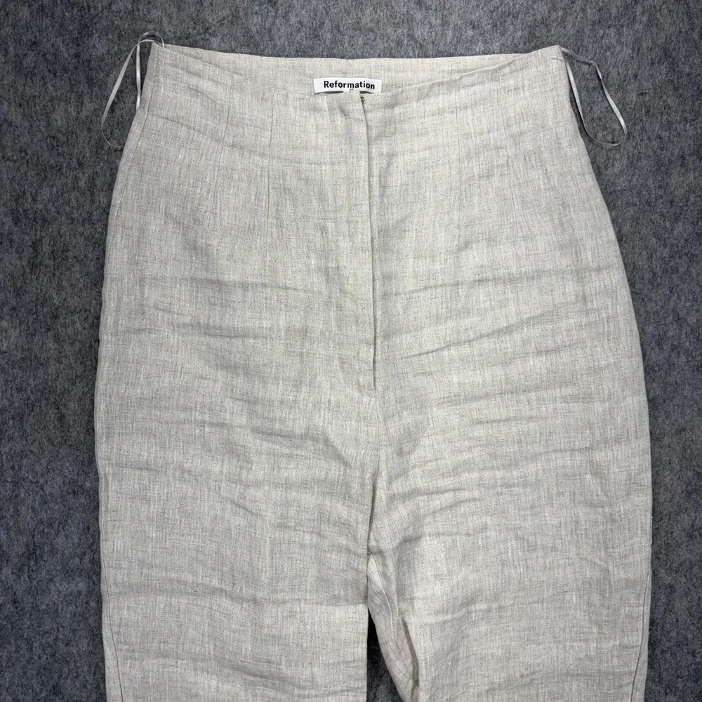 Reformation Linen Pants Women's 6 28 x 27.5